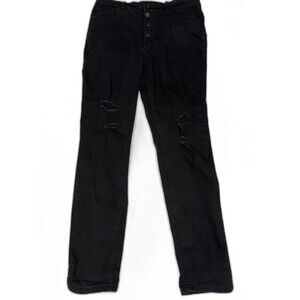 WallFlower The Flirty Curvy High Rise Skinny . Size Juniors 11 Black